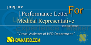 Medical Representative Experience Letter