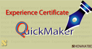 Experience Certificate Quick Maker