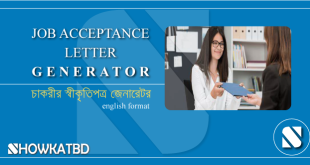 Job Acceptance Letter Generator