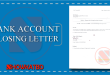 Bank Account Closing Letter