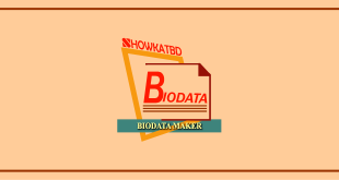 Showkatbd Biodata কি এবং কেন ?