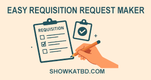 Easy Requisition Request : অফিস ব্যবস্থাপনার স্মার্ট সমাধান